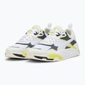 PUMA Trinity warm white/puma white/mineral gray/lime sheen shoes 8