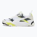 PUMA Trinity warm white/puma white/mineral gray/lime sheen shoes 9