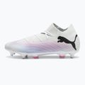 PUMA Future 7 Pro MxSG football boots puma white/puma black/poison pink 8