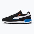 PUMA Graviton shoes puma black/puma white/puma team roy/rickie orange 8