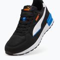 PUMA Graviton shoes puma black/puma white/puma team roy/rickie orange 12