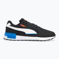 PUMA Graviton shoes puma black/puma white/puma team roy/rickie orange 2