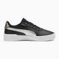 Women's shoes PUMA Carina 2.0 Metallic Shine puma black/puma silver/puma gold 10