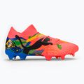 PUMA Future 7 Ultimate Neymar Jr FG/AG football boots sunset glow/black/sun stream/puma green/blue 2