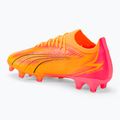 PUMA Ultra Match FG/AG sunset glow/puma black/sun stream football boots 3