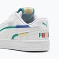 Children's shoes PUMA Caven 2.0 Ready, Set, Better AC+ PS puma white/cobalt glaze/sparkling green 9