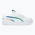 Children's shoes PUMA Caven 2.0 Ready, Set, Better AC+ PS puma white/cobalt glaze/sparkling green 2