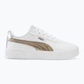 Women's shoes PUMA Carina 2.0 Metallic Shine puma white/puma gold/puma silver 2