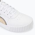 Women's shoes PUMA Carina 2.0 Metallic Shine puma white/puma gold/puma silver 7