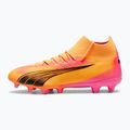PUMA Ultra Pro FG/AG sunset glow/puma black/sun stream football boots 8