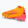 PUMA Ultra Pro FG/AG sunset glow/puma black/sun stream football boots 3