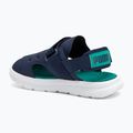 PUMA Evolve AC Inf children's sandals puma navy/sparkling green/puma white 3