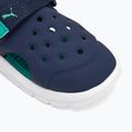 PUMA Evolve AC Inf children's sandals puma navy/sparkling green/puma white 7