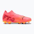 PUMA Future 7 Pro FG/AG Jr children's football boots sunset glow/puma black/sun stream 9