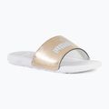 PUMA Cool Cat 2.0 Metallic Shine slides puma gold/puma silver/puma white