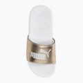 PUMA Cool Cat 2.0 Metallic Shine slides puma gold/puma silver/puma white 5