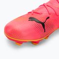 PUMA Future 7 Match FG/AG Jr children's football boots sunset glow/puma black/sun stream 7