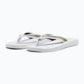 Women's PUMA Sandy Flip Metallic Shine flip flops puma white/puma gold 3