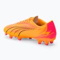 PUMA Ultra Play FG/AG sunset glow/puma black/sun stream football boots 3