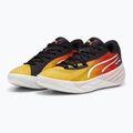 PUMA All-Pro Nitro Showtime yellow sizzle/purple glimmer men's basketball shoes 10