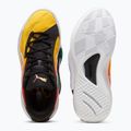 PUMA All-Pro Nitro Showtime yellow sizzle/purple glimmer men's basketball shoes 12