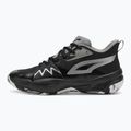 Men's basketball shoes PUMA Genetics puma black/stormy slate 9