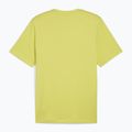Men's PUMA Es Logo Tee (S) lime sheen T-shirt 2