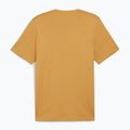 Men's PUMA Es Logo Tee (S) ginger tea T-shirt 2