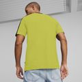 Men's PUMA ESS+ Block Tee puma black/lime sheen 7