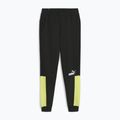 Men's PUMA ESS+ Block Sweatpants TR puma black/lime sheen