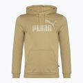 Men's PUMA Essentials Big Logo Hoodie FL prairie tan sweatshirt 5