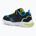 KangaROOS K-SLB Lighto EV jet black/limetta children's shoes 3