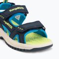 Children's sandals Kangaroos K-AS Ture dk navy/lime 7