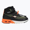 KangaROOS KX-Toke Mid EV children's shoes military green / neon orange 8