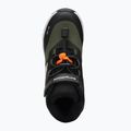 KangaROOS KX-Toke Mid EV children's shoes military green / neon orange 12