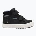 KangaROOS KaVu Primo V jet black / steel grey children's shoes 8