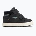 KangaROOS KaVu Primo V jet black / steel grey children's shoes 2