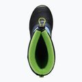 KangaROOS Kanga-Bean IV dk navy/ lime children's snow boots 9