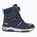 Children's snow boots KangaROOS K-MJ Hunter RTX FX dark navy / lime 2