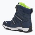 Children's snow boots KangaROOS K-MJ Hunter RTX FX dark navy / lime 3