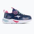 KangaROOS K-SLG Beauty EV navy/daisy pink children's shoes 2