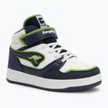 KangaROOS K-CP Dunkin Mid EV dark navy/lime children's shoes