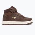 KangaROOS K-CP Bound Mid EV slate black/blond wood children's shoes 2