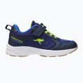 Children's shoes KangaROOS K-Ni Chino EV dk navy/neon yellow