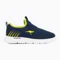 Children's shoes KangaROOS K-ETK Dunnart dk navy/lime 2