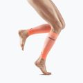 CEP Women's Ultralight Calf compression bands coral/cream 3