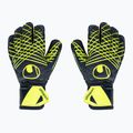 Uhlsport Prediction Soft Pro goalkeeper gloves black/white/fluo orange