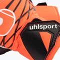 Uhlsport Soft Resist fluo orange/white/black goalkeeper gloves 3