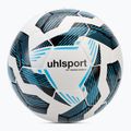Uhlsport Fairtrade Top Training Addglue football white/black/fluo blue size 5