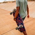 Surfskate skateboard Carver C7 Raw 31" Kai Lava 2022 Complete red-purple C1013011142 9